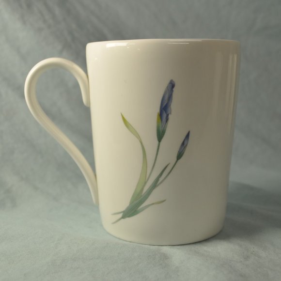 FOUR 12 oz Christopher Stuart Iris mug (w816) - Picture 9 of 13